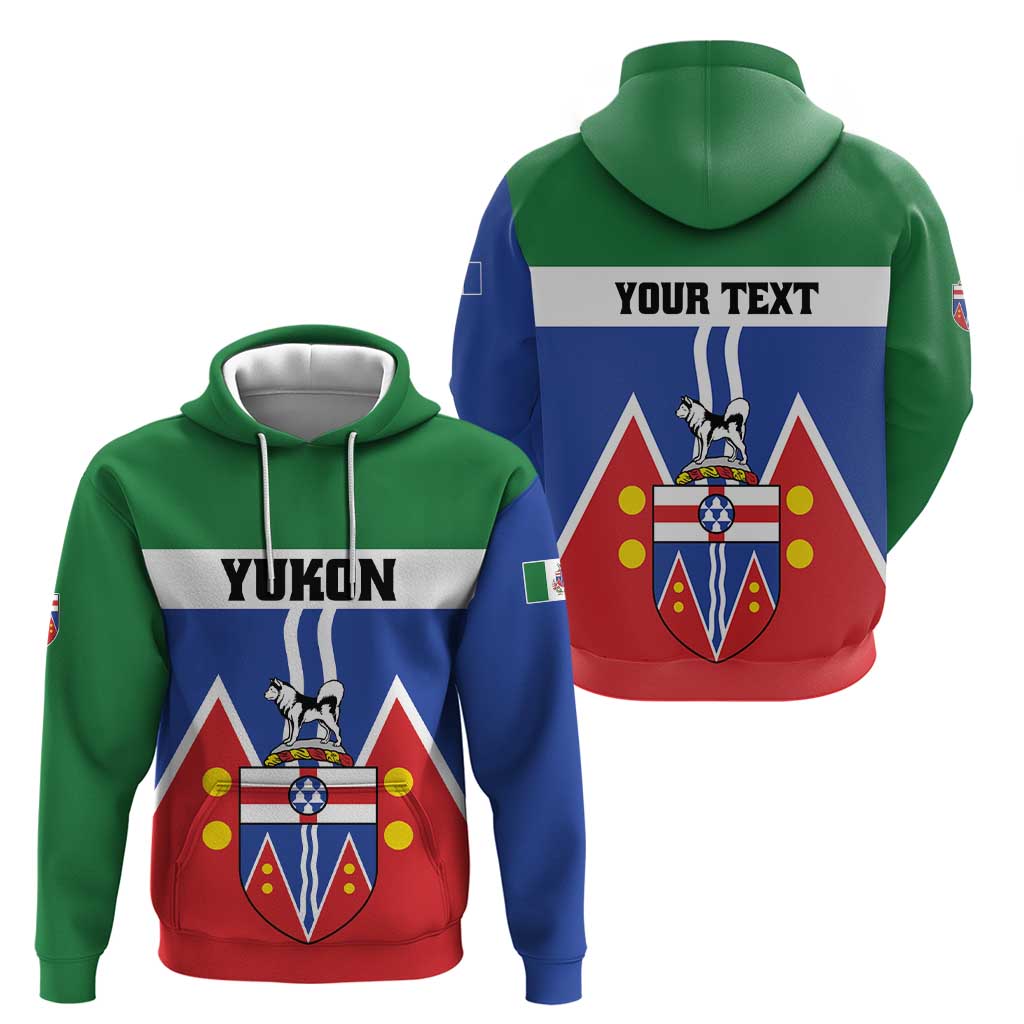 Personalized Canada Yukon Territories Hoodie Larger Than Life LT01