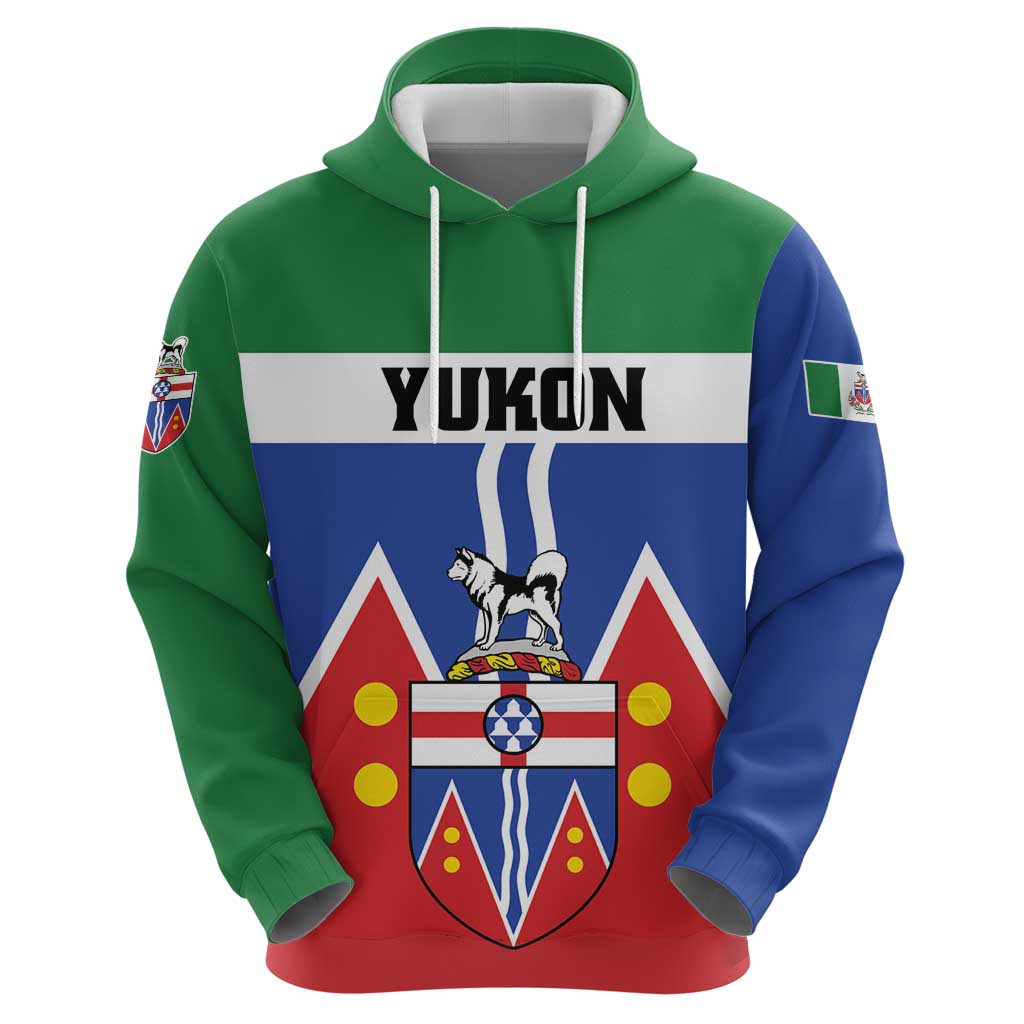 Personalized Canada Yukon Territories Hoodie Larger Than Life LT01