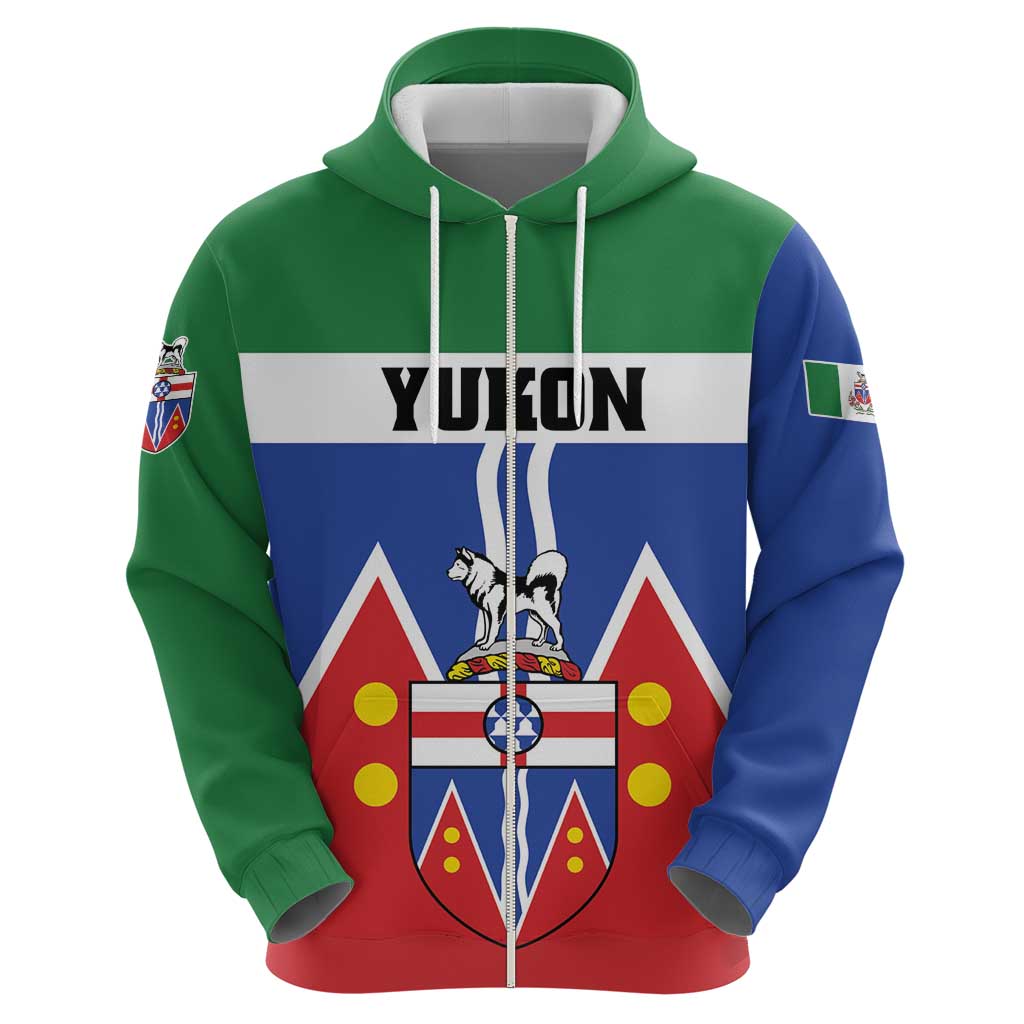 Personalized Canada Yukon Territories Hoodie Larger Than Life LT01