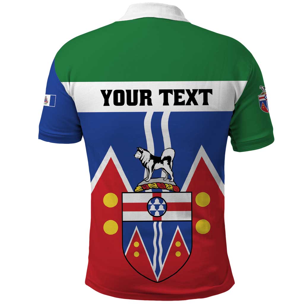 Personalized Canada Yukon Territories Polo Shirt Larger Than Life LT01