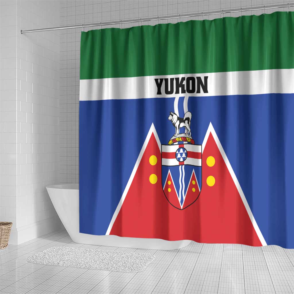 Canada Yukon Territories Shower Curtain Larger Than Life LT01