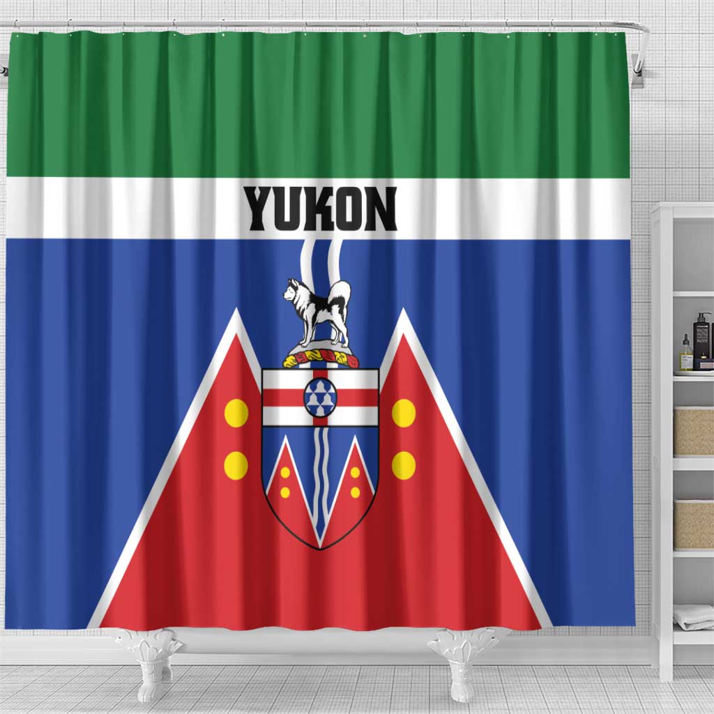 Canada Yukon Territories Shower Curtain Larger Than Life LT01