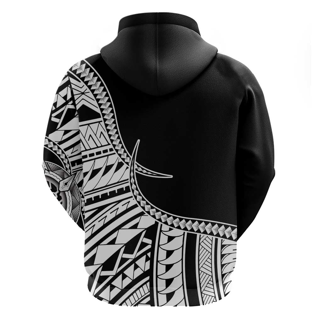 Taino Sun Traditional Tattoo Hoodie Polynesian Pattern LT01