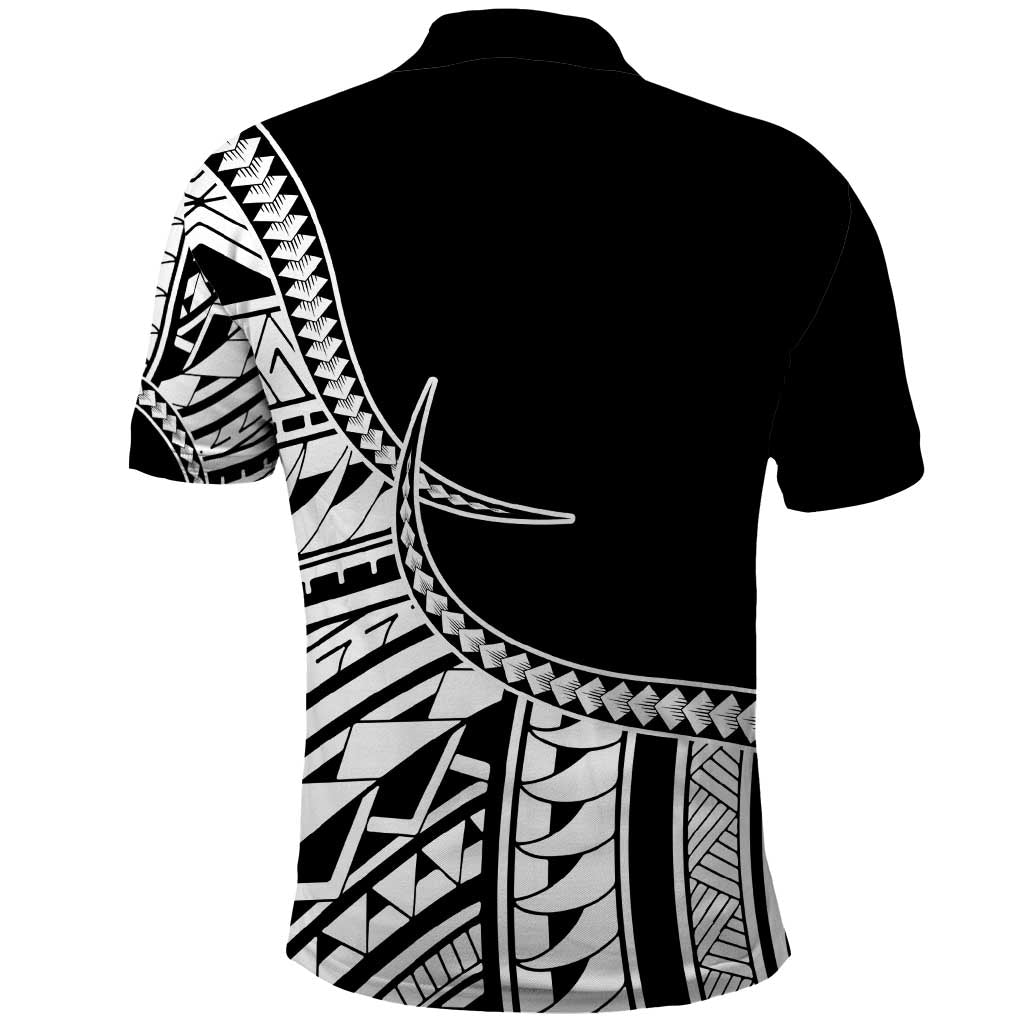 Taino Sun Traditional Tattoo Polo Shirt Polynesian Pattern LT01
