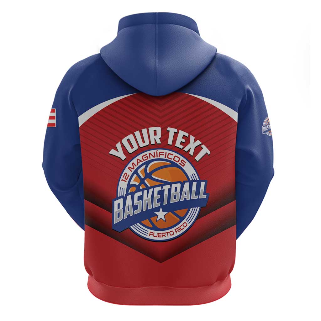 Personalized Puerto Rico Basketball Hoodie Magnificos Go Champion LT01