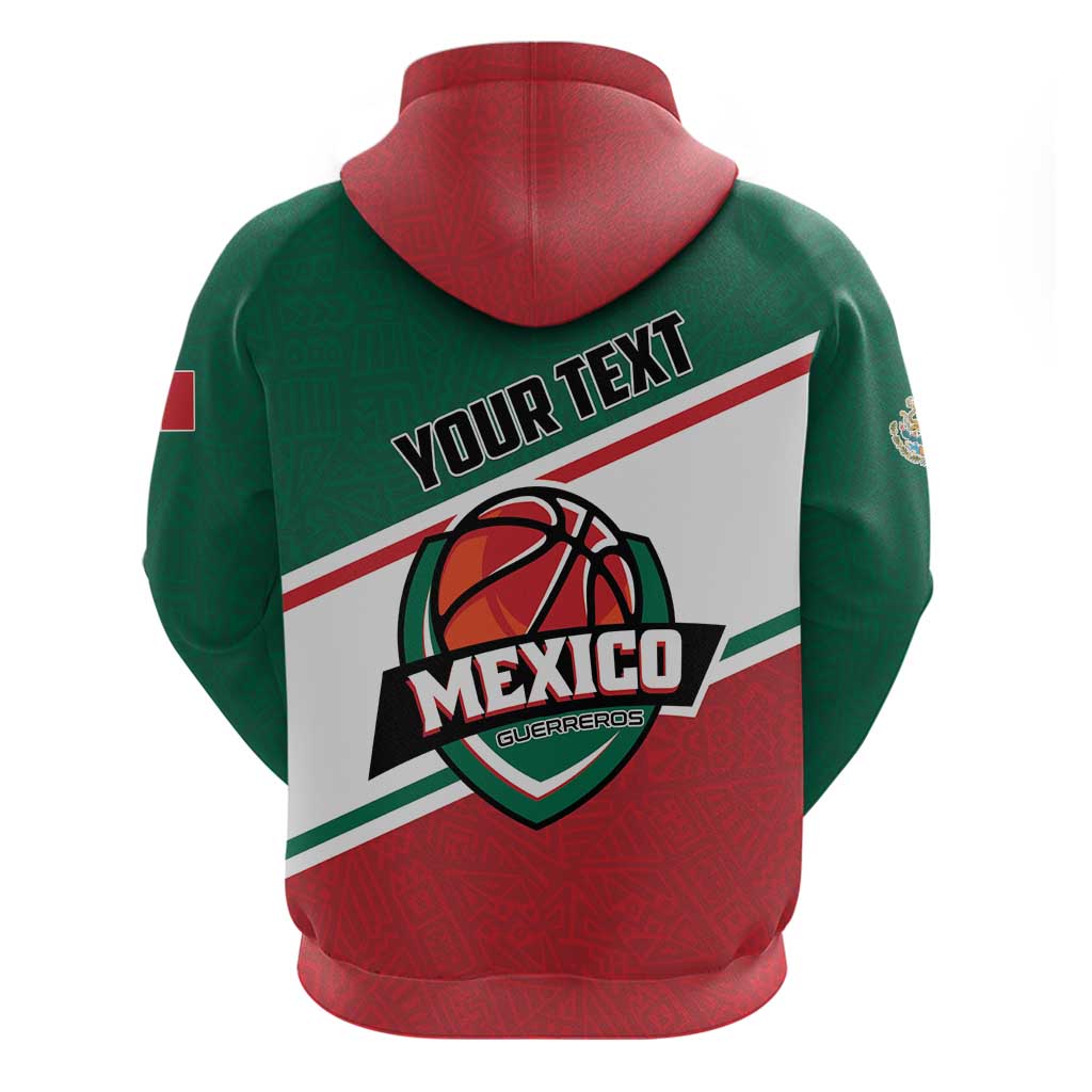 Personalized Mexico Basketball Hoodie Guerreros Go Champion LT01