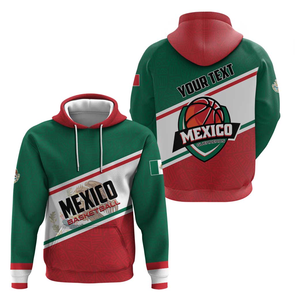 Personalized Mexico Basketball Hoodie Guerreros Go Champion LT01