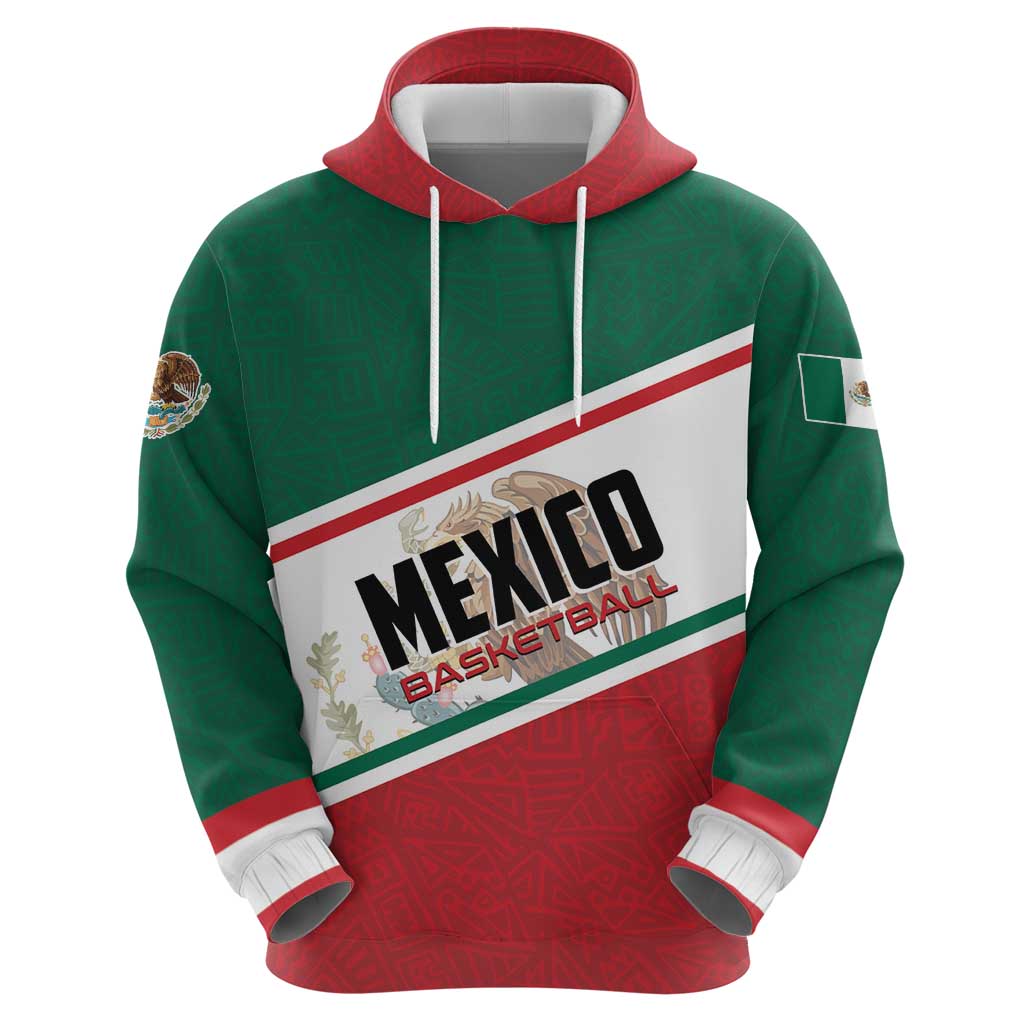 Personalized Mexico Basketball Hoodie Guerreros Go Champion LT01