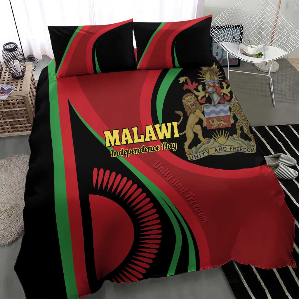 Malawi Independence Day Bedding Set Unity and Freedom LT01