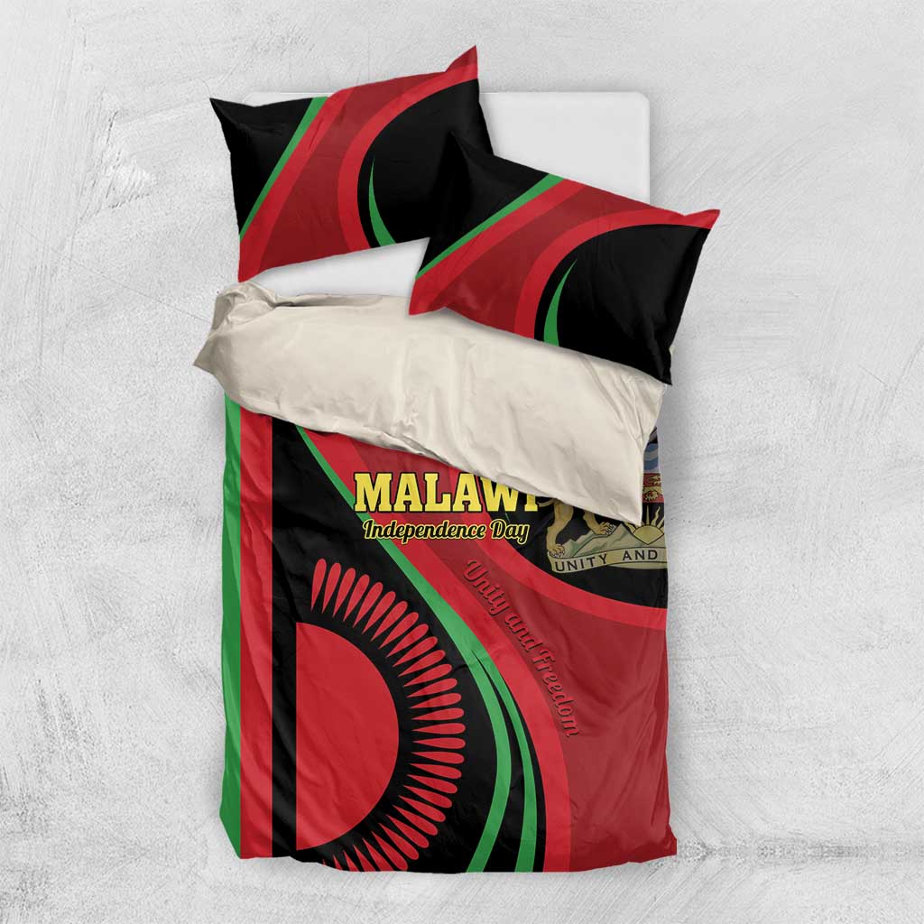 Malawi Independence Day Bedding Set Unity and Freedom LT01