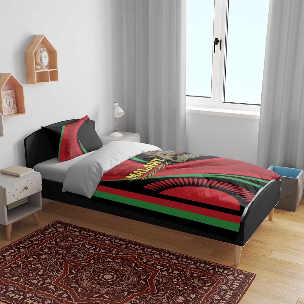 Malawi Independence Day Bedding Set Unity and Freedom LT01