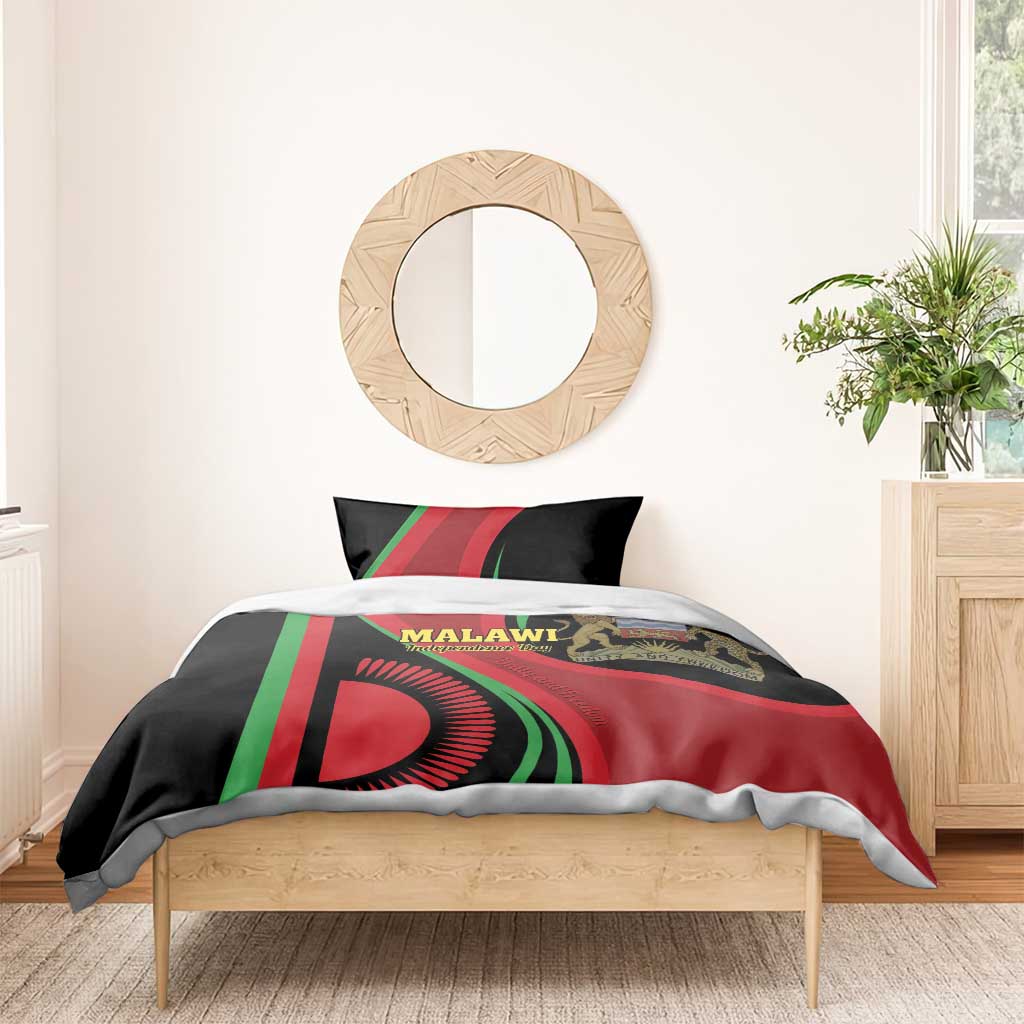 Malawi Independence Day Bedding Set Unity and Freedom LT01