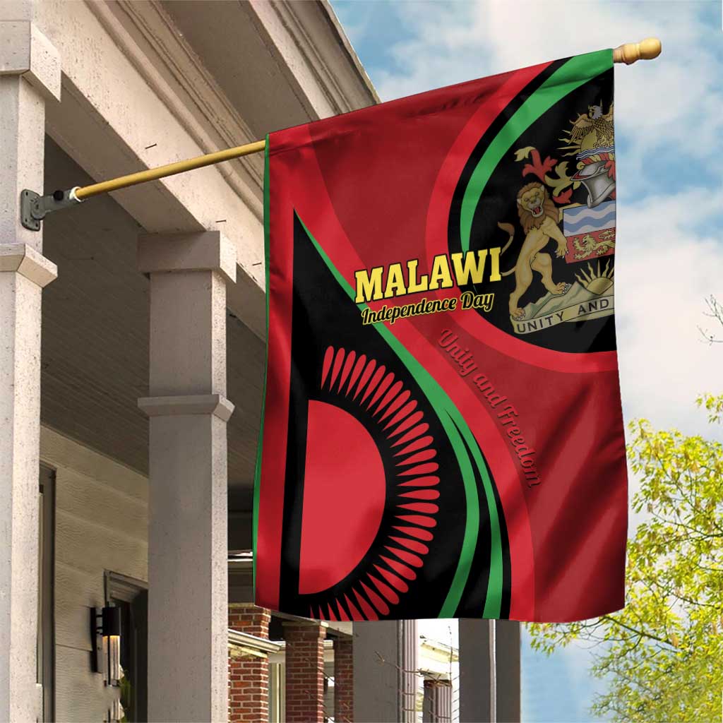 Malawi Independence Day Garden Flag Unity and Freedom LT01