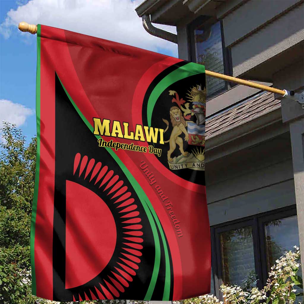 Malawi Independence Day Garden Flag Unity and Freedom LT01