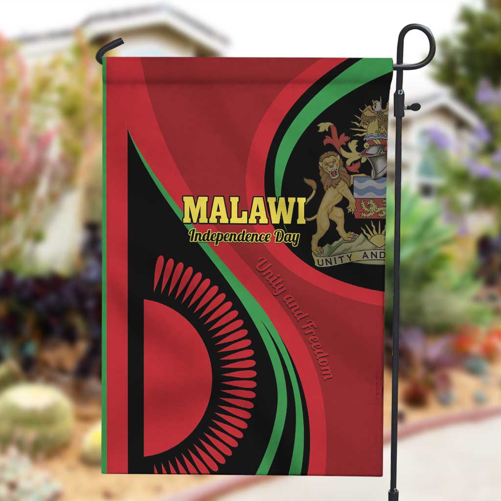 Malawi Independence Day Garden Flag Unity and Freedom LT01
