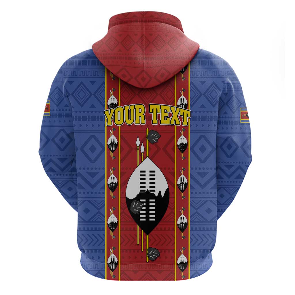 Eswatini African Pattern Hoodie Swaziland Shield Siyinqaba LT01