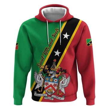 Saint Kitts and Nevis Hoodie Country Above Self LT01