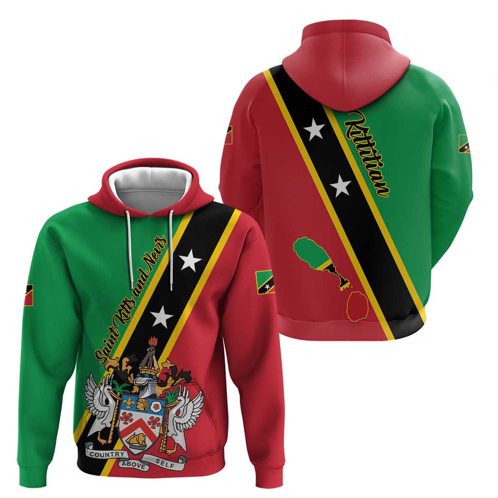 Saint Kitts and Nevis Hoodie Country Above Self LT01
