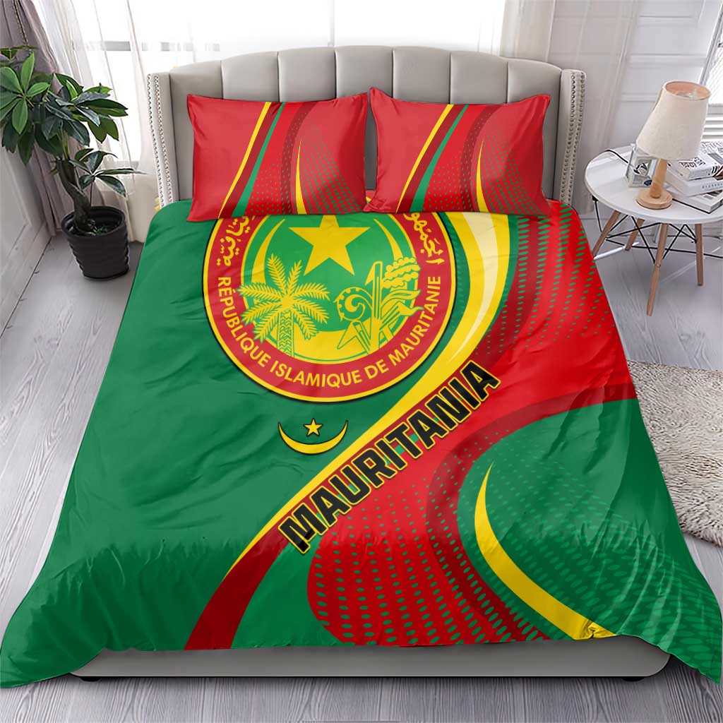 Mauritania Independence Day Bedding Set with Mauritanian Seal - Special Version LT01