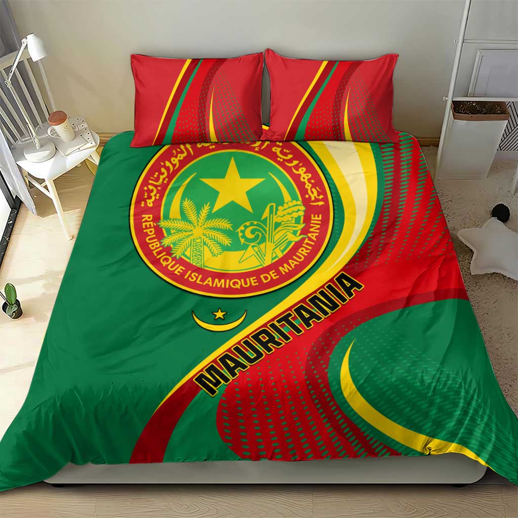 Mauritania Independence Day Bedding Set with Mauritanian Seal - Special Version LT01