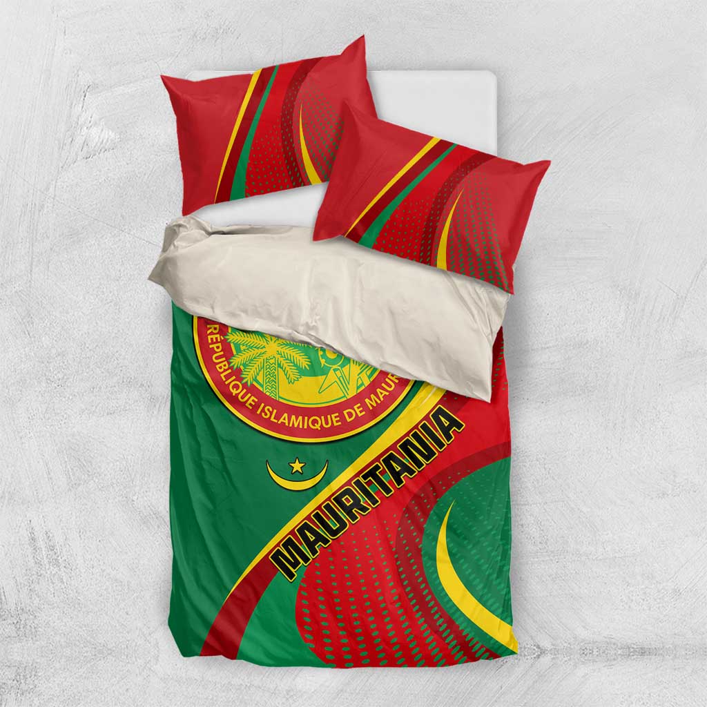 Mauritania Independence Day Bedding Set with Mauritanian Seal - Special Version LT01