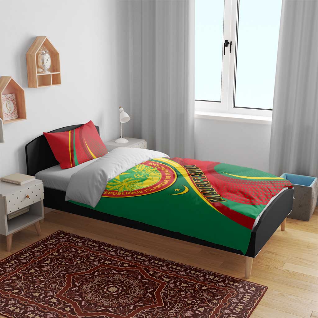 Mauritania Independence Day Bedding Set with Mauritanian Seal - Special Version LT01