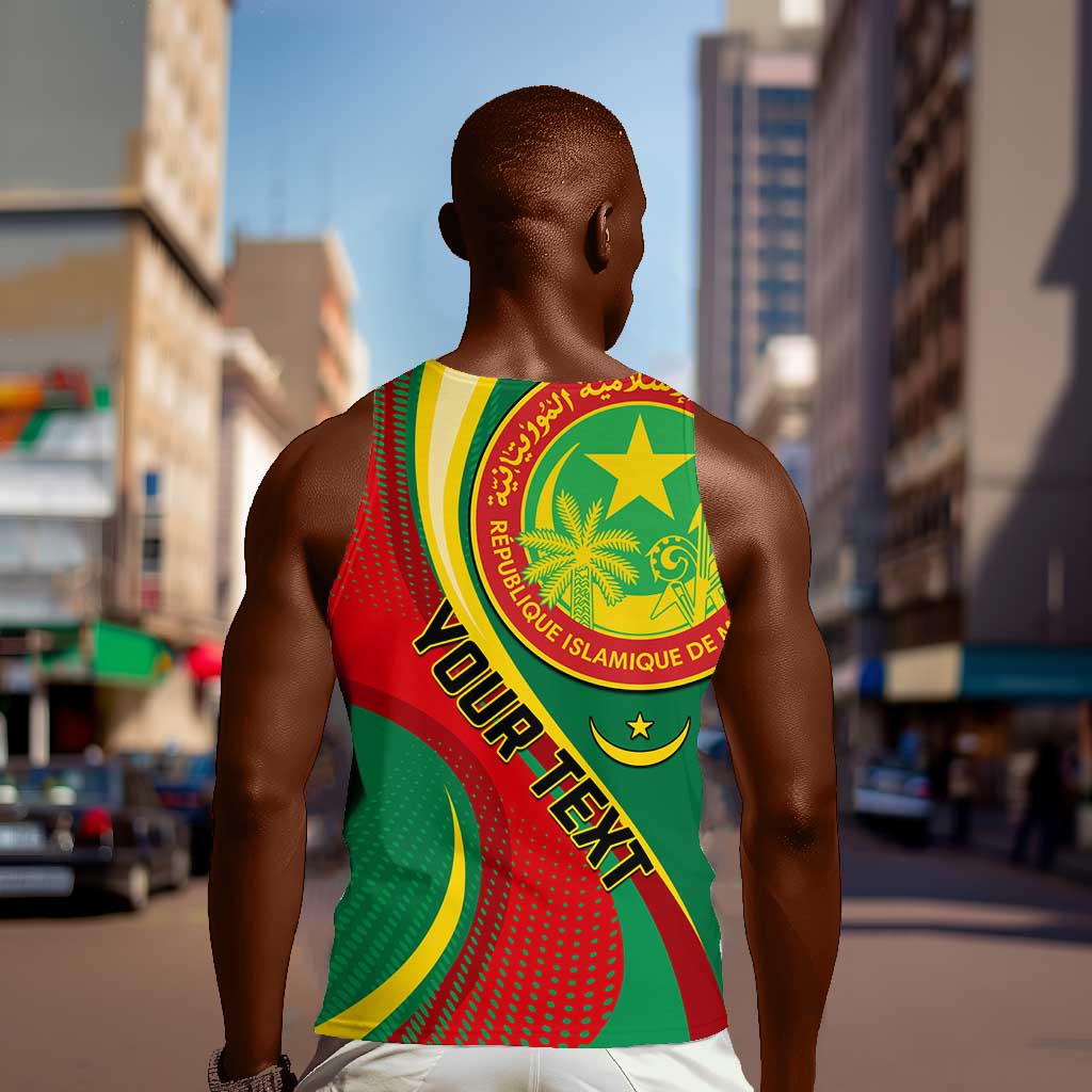 Personalized Mauritania Independence Day Men Tank Top with Mauritanian Seal - Special Version LT01
