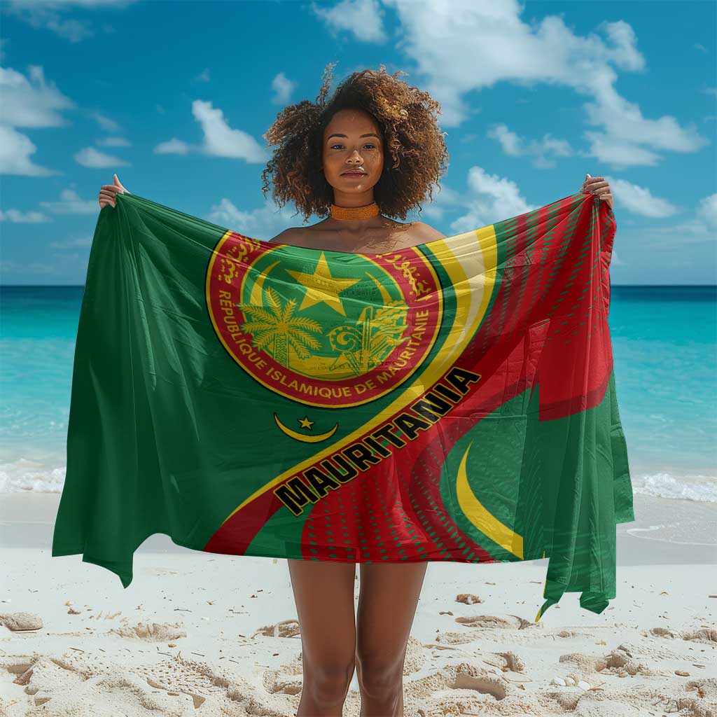 Mauritania Independence Day Sarong with Mauritanian Seal - Special Version LT01