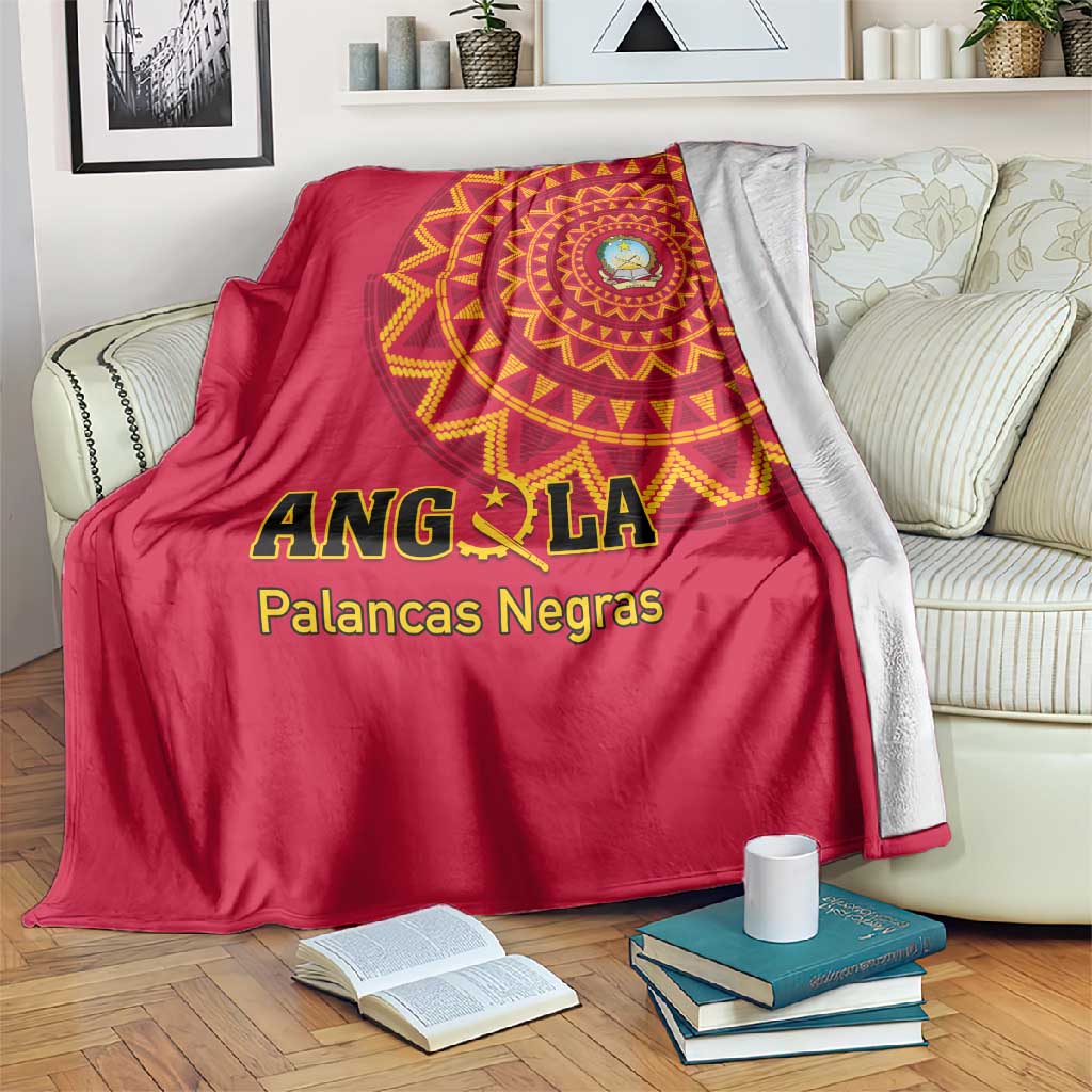 Support Palancas Negras - Red Angola Football Blanket LT01