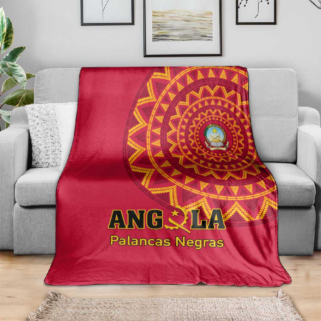 Support Palancas Negras - Red Angola Football Blanket LT01