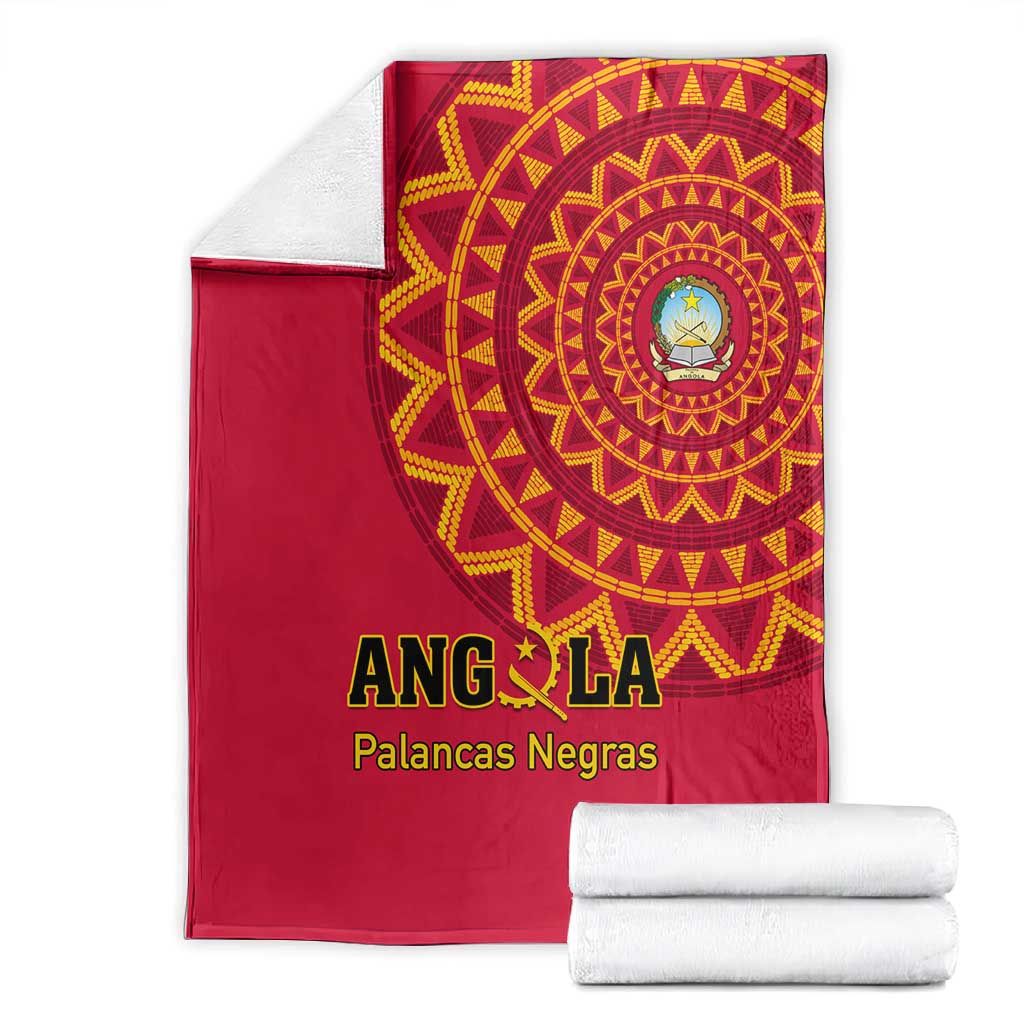Support Palancas Negras - Red Angola Football Blanket LT01