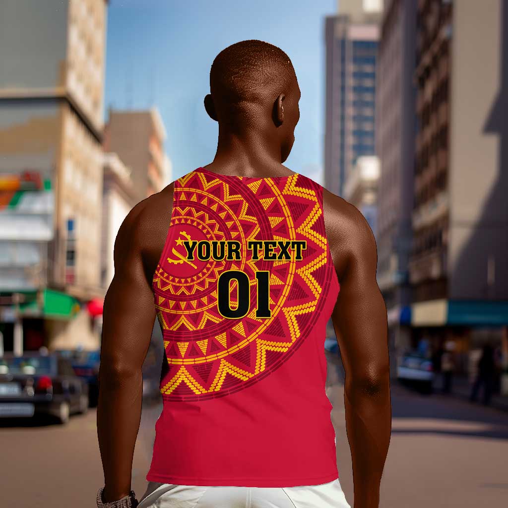 Support Palancas Negras - Red Angola Football Men Tank Top LT01