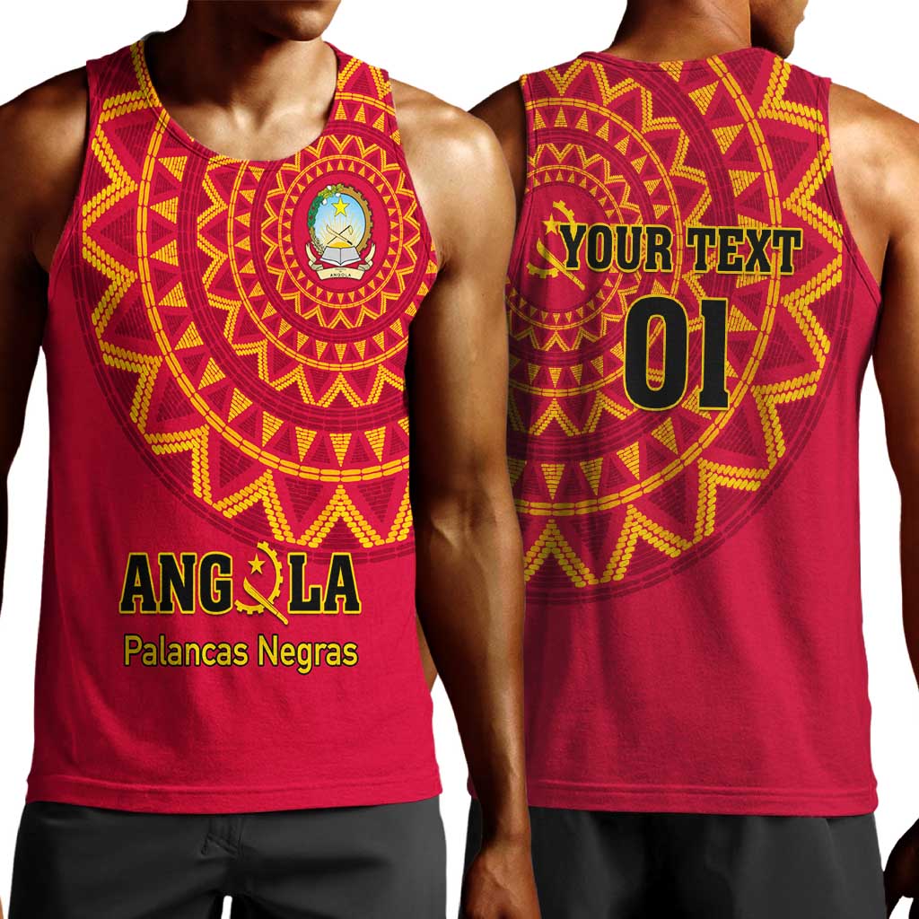 Support Palancas Negras - Red Angola Football Men Tank Top LT01
