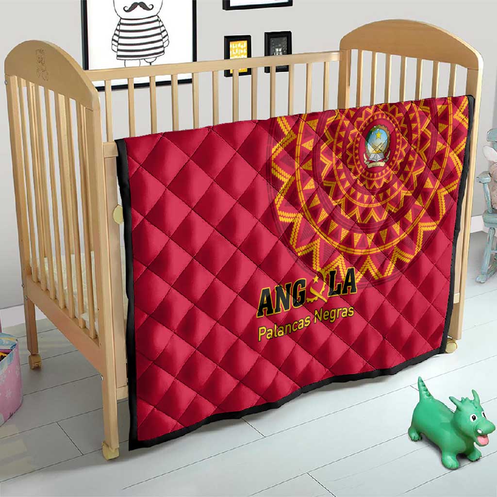 Support Palancas Negras - Red Angola Football Quilt LT01
