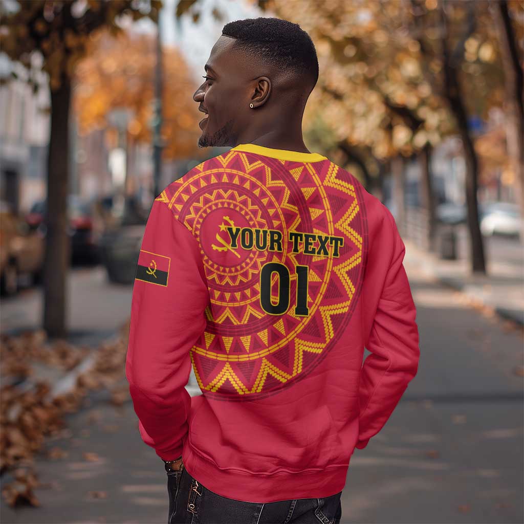 Support Palancas Negras - Red Angola Football Sweatshirt LT01