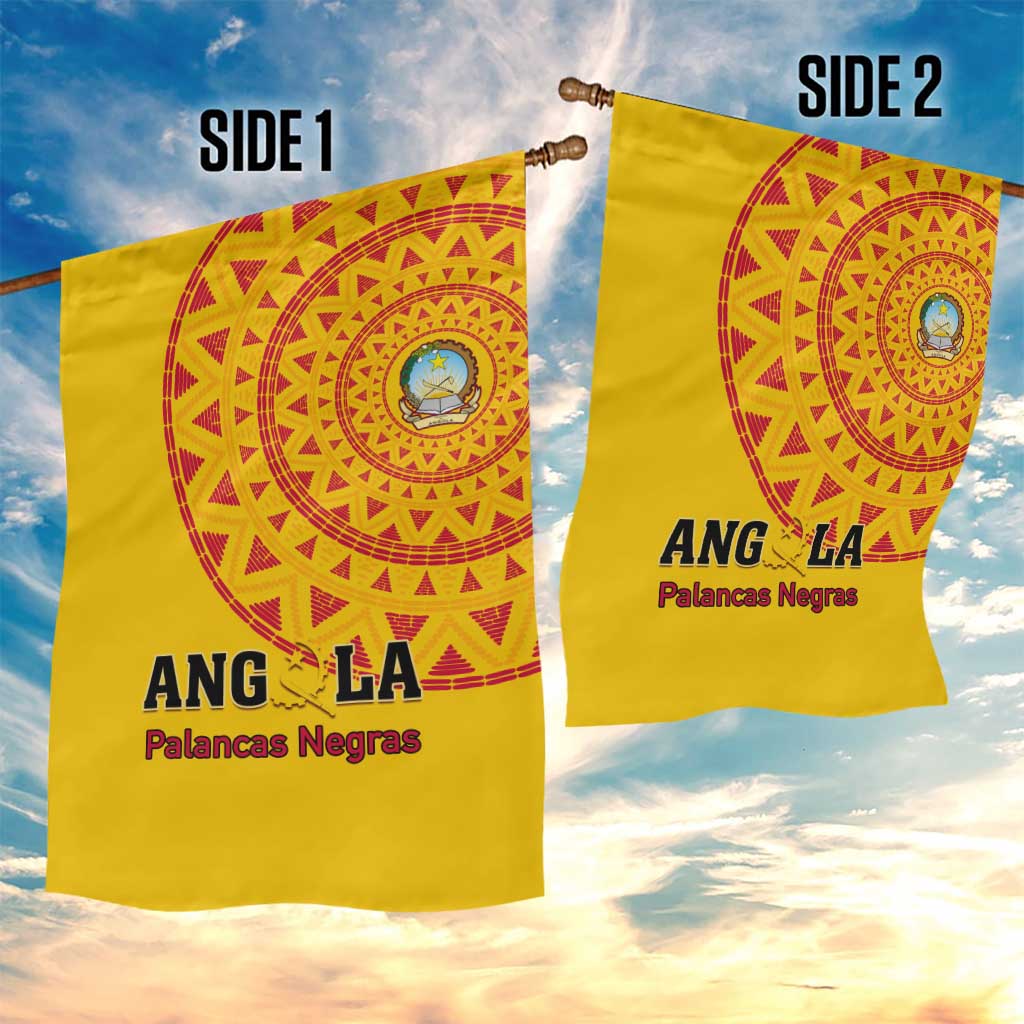 Support Palancas Negras - Yellow Angola Football Garden Flag LT01
