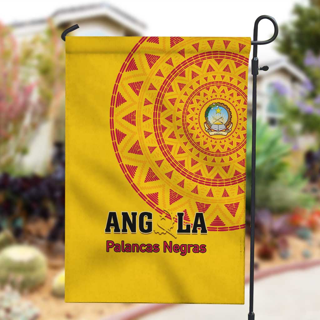 Support Palancas Negras - Yellow Angola Football Garden Flag LT01