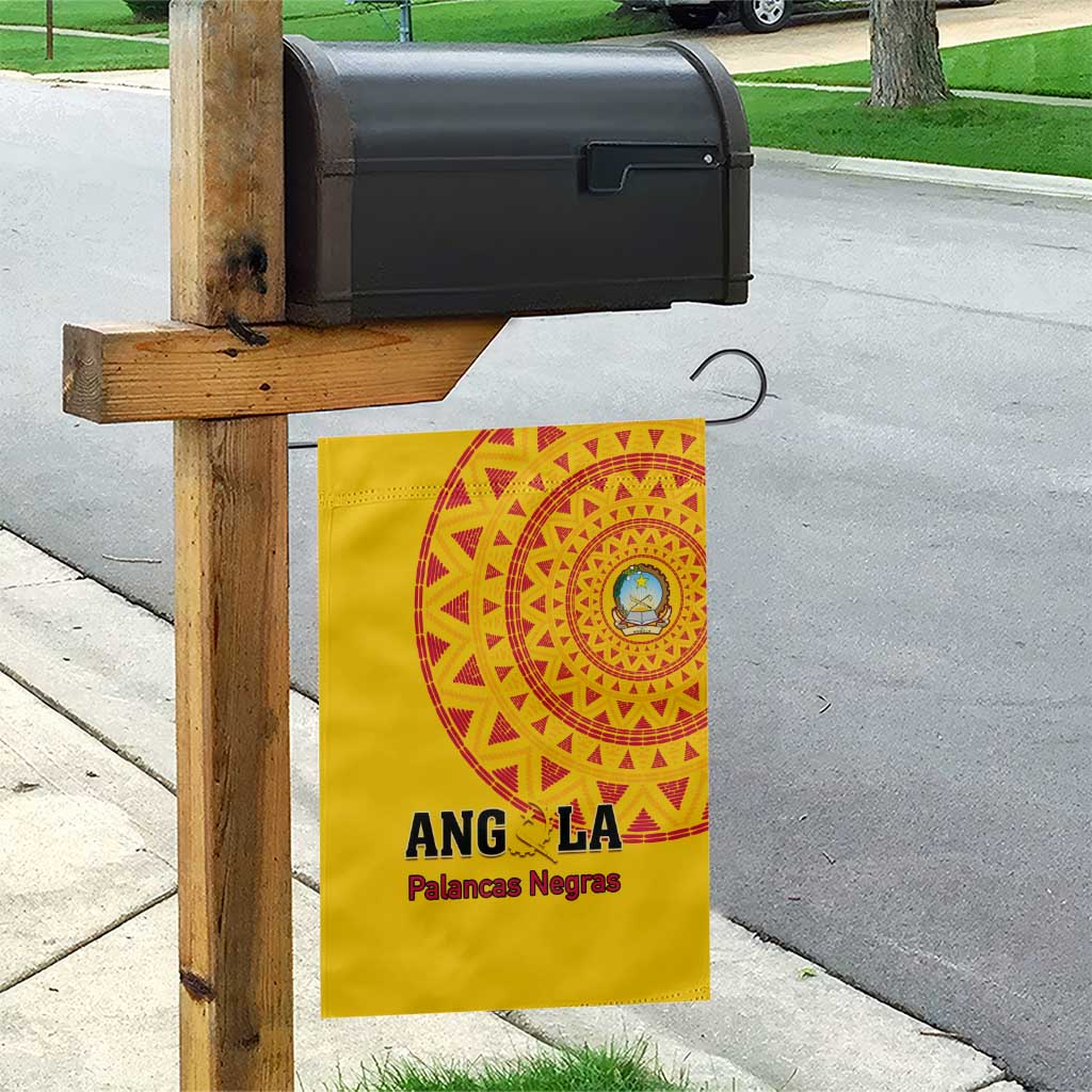 Support Palancas Negras - Yellow Angola Football Garden Flag LT01