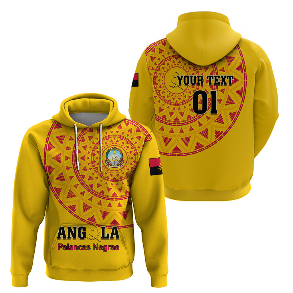 Angola Football Hoodie Go Palancas Negras Yellow Version LT01