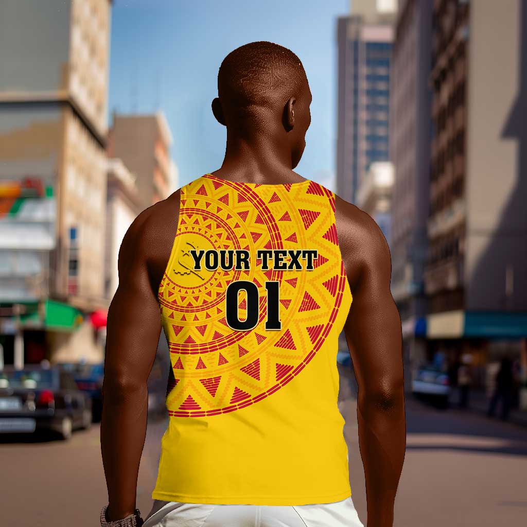 Support Palancas Negras - Yellow Angola Football Men Tank Top LT01