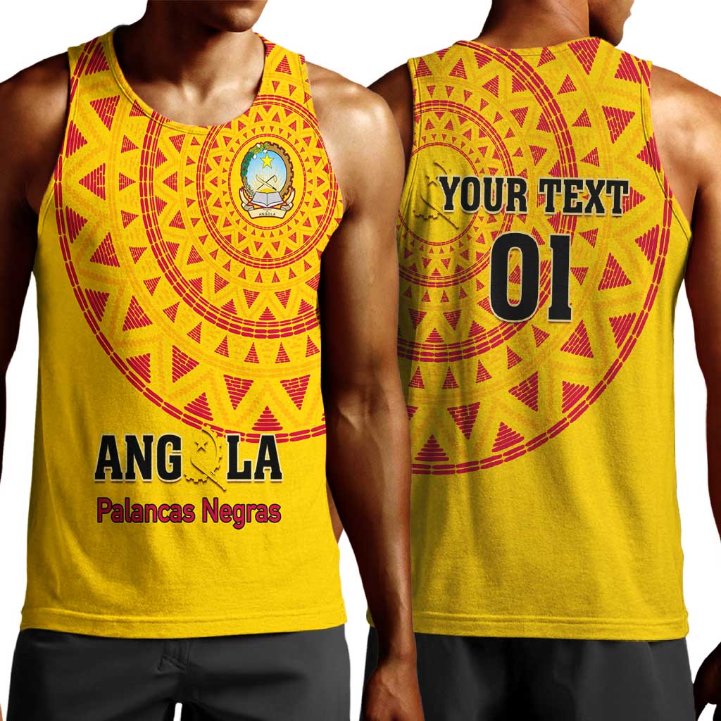 Support Palancas Negras - Yellow Angola Football Men Tank Top LT01