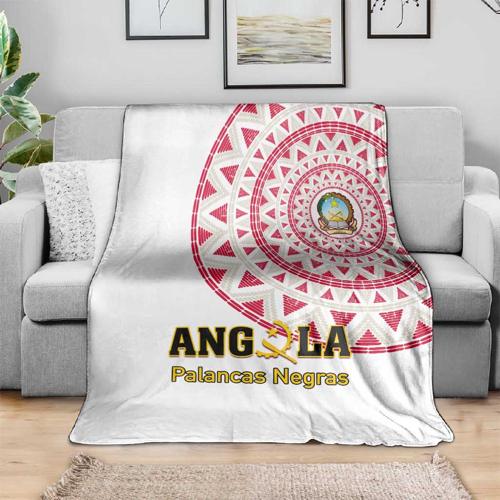 Support Palancas Negras - White Angola Football Blanket LT01