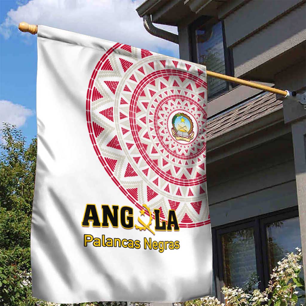 Support Palancas Negras - White Angola Football Garden Flag LT01