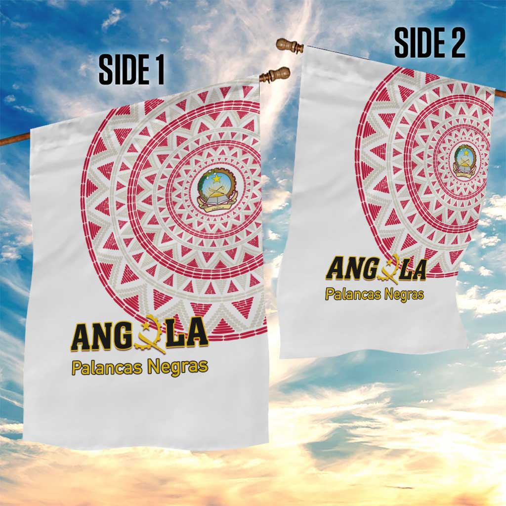 Support Palancas Negras - White Angola Football Garden Flag LT01