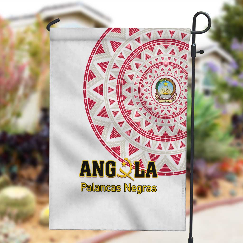 Support Palancas Negras - White Angola Football Garden Flag LT01