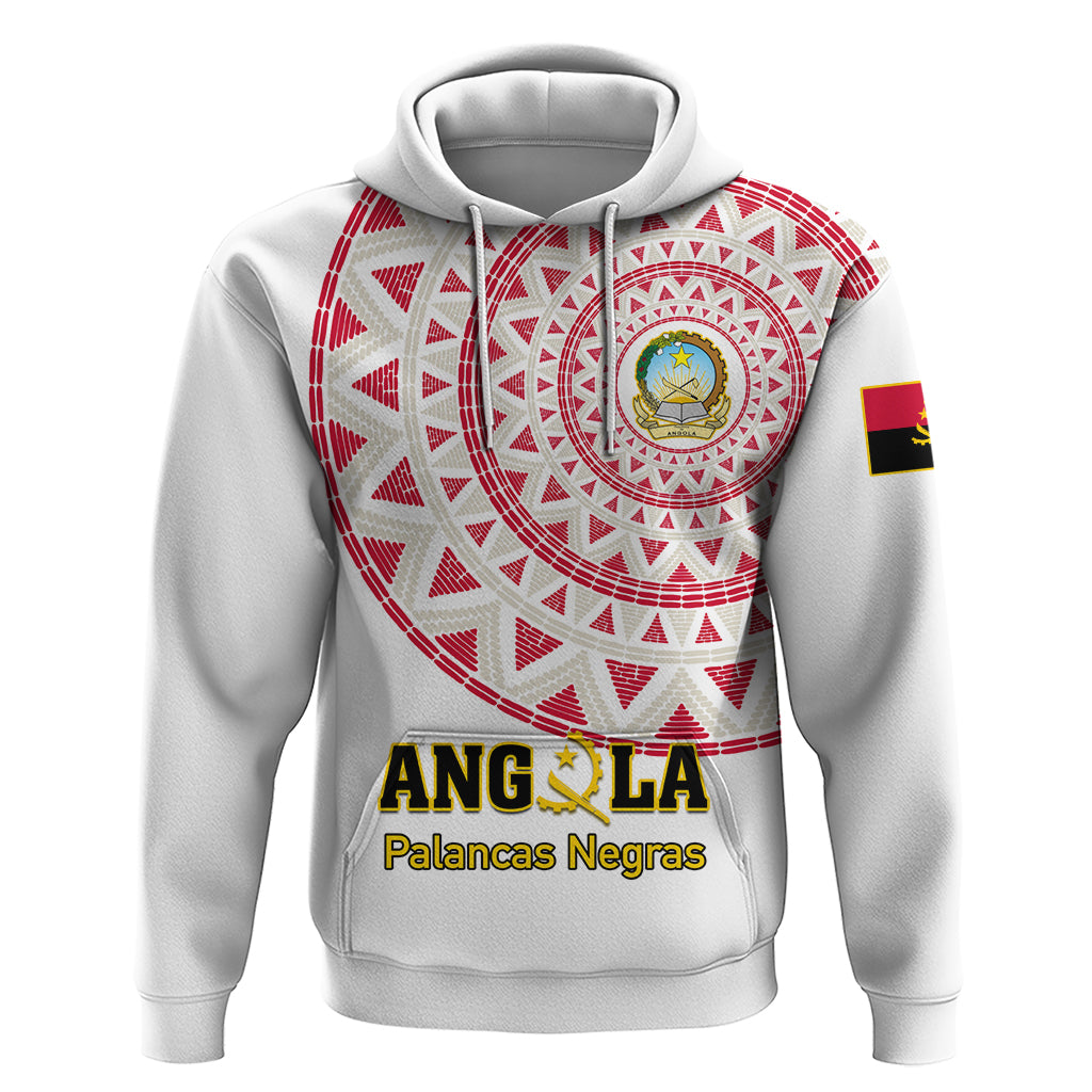 Angola Football Hoodie Go Palancas Negras White Version LT01