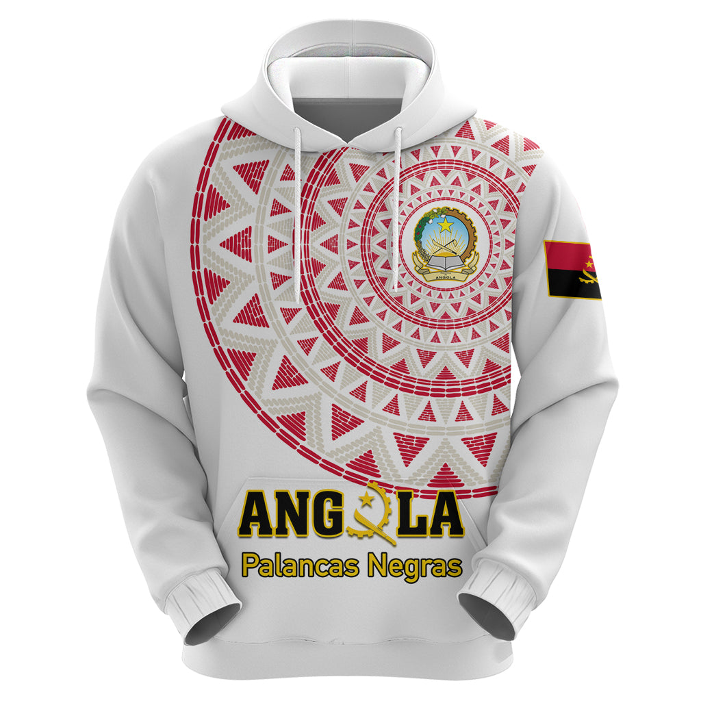 Angola Football Hoodie Go Palancas Negras White Version LT01
