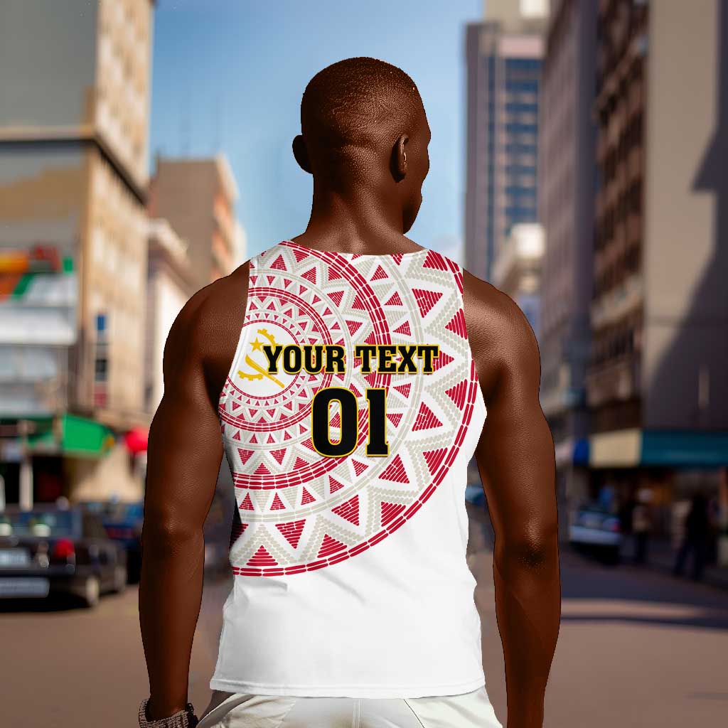 Support Palancas Negras - White Angola Football Men Tank Top LT01