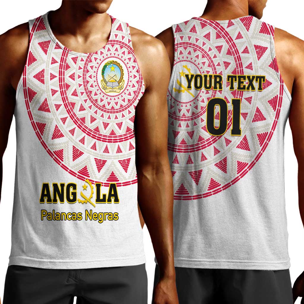 Support Palancas Negras - White Angola Football Men Tank Top LT01