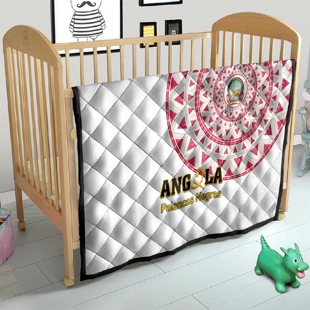 Support Palancas Negras - White Angola Football Quilt LT01